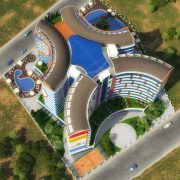 Otel Mimarisi - DIAMOND HILL ÖZDEMİR İNŞAAT Alanya