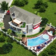 Villa Projesi - CENGİZ KURT ALANYA | GEÇİT PROJE